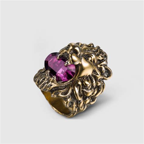 anello leone gucci|Anelli Firmati .